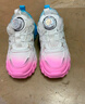 李寧熱秋冬女童兒童運動(dòng)鞋旋轉扣中大童女孩網(wǎng)面皮面加絨老爹鞋防滑 S-528粉色皮面 單鞋 37 曬單實(shí)拍圖