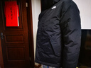 The North Face北面羽絨服男戶外保暖550蓬鵝絨外套88R4 黑色/4H0 L 曬單實拍圖