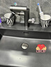 摩豪（Mohao）白色全銅彈跳面盆下水器衛(wèi)生間洗臉盆臺(tái)盆按壓式浴室洗手盆下水管 【槍灰色】彈跳下水器-通用套裝 曬單實(shí)拍圖