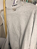 杰克·瓊斯（JACK&JONES）男裝針織衫純色舒適純棉立體鋼印圓領(lǐng)套頭毛衣 G41 淺花灰色 L 180 曬單實拍圖