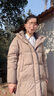 坦博爾羽絨服女長款時(shí)尚休閑百搭保暖加厚連帽面包服530836Z摩卡棕165 曬單實(shí)拍圖