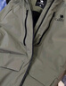駱駝（CAMEL）男裝夾克棉服男冬季連帽加絨加厚防水工裝棉衣外套男M34CAEC735 曬單實(shí)拍圖