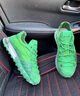 MBAE品牌輕奢老爹鞋男2026春季新款透氣運動(dòng)鞋男氣墊增高休閑鞋子男 綠色 -高端男鞋 42 -皮鞋碼,偏大 曬單實(shí)拍圖