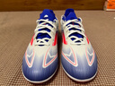 阿迪達斯 （adidas）f50足球鞋男 25夏季新款青少年成人中端人草實戰(zhàn)防滑AG短釘足球鞋 【建議拍大一碼】霓虹流光 F50特供版大底 42.5 建議拍大一碼 曬單實拍圖