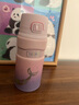膳魔師（THERMOS）保溫杯男女不銹鋼便攜家用水杯車載大容量露營TSK2系列 彩色微笑（白色） 500ml 曬單實拍圖