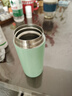 樂(lè )扣樂(lè )扣保溫杯小容量不銹鋼水杯女士迷你小巧便攜口袋杯學(xué)生隨行保暖杯子 抹茶綠200ml 曬單實(shí)拍圖