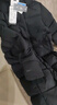 君羽戶外羽絨服男女過(guò)膝長(zhǎng)款秋冬新款800蓬95絨加厚時(shí)尚鵝絨服H52295 黑色 XS 推薦女110斤以下/男120斤以下 曬單實(shí)拍圖
