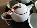 京橘 茶壺繩系壺繩手工編制茶壺蓋繩子線紫砂壺繩子紫砂壺繩壺蓋繩子 紫砂壺綁繩【10根顏色隨機】 曬單實拍圖