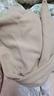 恒源祥高檔100%純羊毛衫女秋冬季新款半高領(lǐng)寬松毛衣內(nèi)搭羊毛針織打底衫 杏色 L 建議110-125斤拍 曬單實(shí)拍圖