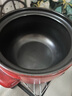 肆月寬口砂鍋煲湯鍋家用陶瓷沙鍋燉鍋大容量瓦煲燃氣灶可用 紅色2-3人用（1年燒裂換新） 3.5L 曬單實(shí)拍圖