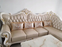 菲瑪仕歐式沙發(fā)法式實(shí)木真皮客廳大小戶(hù)型頭層牛皮轉角沙發(fā)組合家具 三+貴妃【總長(cháng)2.9米】 豪華版+國產(chǎn)牛皮+恒溫海綿【耐用10年】 曬單實(shí)拍圖