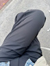 蕉內(nèi)（Bananain）熱皮女士直筒長褲子機能工裝運動休閑褲秋冬季顯腿長防水女裝 黑色 L 曬單實拍圖