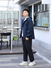 TOMMY HILFIGER【輕舒適】25春夏男裝防潑水休閑運(yùn)動(dòng)輕薄連帽夾克外套 藏青色DW5 L （推薦：150-165斤） 曬單實(shí)拍圖