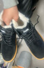 回力官方馬丁靴男棉鞋冬季男鞋加絨加厚雪地靴男東北防寒保暖靴子男 百搭黑色靴子【加絨加厚】 42 (260mm) 曬單實拍圖