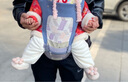 巴拉巴拉童裝寶寶褲子兒童長褲嬰兒2025冬裝男童女童運動褲搖粒絨加厚時尚 奶白 90 曬單實拍圖