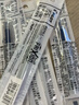 百樂（PILOT） 可擦筆彩色按動(dòng)中性水筆LFBK-23EF摩磨擦學(xué)生 1支藍(lán)黑色+原配筆芯6支藍(lán)黑色 0.5mm 曬單實(shí)拍圖