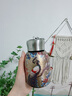 喜具杯保溫杯復(fù)古國風(fēng)金孔雀水杯便攜創(chuàng)意304高顏值口袋保溫保冰隨手杯 3D印花小胖丁復(fù)古金孔雀 300ml 杯子 曬單實(shí)拍圖