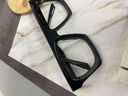 MOSCOT LEMTOSH眼鏡框女款 復(fù)古黑色方形粗厚寬邊框 歐美磨砂裝飾大臉近視鏡架男 黑色框 曬單實(shí)拍圖