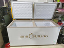 穗凌（SUILING）冰柜商用大容量臥式冰柜單溫制冷冰凍保險冷柜小型家用冷藏柜冷凍柜海鮮肉類速凍柜冷藏冷凍轉(zhuǎn)換 【新品上市】-25℃超低溫 528升 約裝686斤 曬單實拍圖