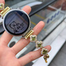 方哲品牌原裝適用華為gt5/gt4表帶新款watch4pro/3pro冰凌花閃鉆金屬gt3夏季女款Watch5手表腕帶 四葉草滿(mǎn)鉆玫金 華為GT6/GT5【41MM表盤(pán)】18mm 曬單實(shí)拍圖