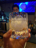 VIANASA'S江戶(hù)切子高端手工雕刻K9璀璨星河水晶玻璃杯威士忌酒杯禮盒裝送禮 璀璨星河一對(K9禮盒版) 240ml 2只 曬單實(shí)拍圖