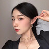 蔓笙「絕代佳人」流蘇人造珍珠耳夾女無耳洞夾不痛高級(jí)感耳釘耳環(huán)耳墜 主圖款耳夾-無耳洞拍 曬單實(shí)拍圖