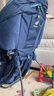多特（Deuter）登山包 親子戶外旅行探險游玩兒童背架 安全舒適背娃神器背架配件 午夜藍(lán)-豪華款 曬單實拍圖