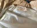 妃莉杋（FeiLiFan）羽絨棉服女短款2025新款冬季韓版撞色小個(gè)子時(shí)尚洋氣加厚棉襖外套 米白色 XL （130-150斤） 曬單實(shí)拍圖