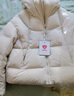 坦博爾羽絨服女短款連帽顯瘦小個(gè)子女士羽絨面包服530360D 知春米 160  曬單實(shí)拍圖