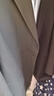 HLA海瀾之家西服女春秋商務(wù)通勤沉穩(wěn)利落單排扣西裝女裝 曬單實(shí)拍圖