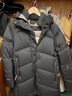 君羽戶(hù)外羽絨服女長(cháng)款秋冬款800高蓬松度【白鵝絨】超輕鵝絨服296 巖黑 S 推薦110斤以下 曬單實(shí)拍圖