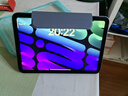 zoyu iPad mini7保護套2024款適用蘋果平板8.3英寸mini6保護殼磁吸雙面夾帶搭扣第七代皮套 薰衣草【配鋼化膜】 mini7/6【8.3英寸】 曬單實拍圖