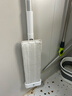 藍小魚(yú)家用懶人鋁管不生銹噴水拖把和免手洗二合一平板拖把可站立收納 時(shí)尚款免手洗平拖無(wú)噴水共一塊布 曬單實(shí)拍圖
