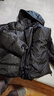 京東京造戶外羽絨服連帽三防面包短款羽絨服男士外套 黑色 XL 曬單實拍圖