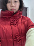 歌莉婭新年紅品   盤(pán)扣長(cháng)袖鵝絨羽絨服  1CCR8D610 53R椒紅 S 曬單實(shí)拍圖