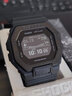 CASIO卡西歐40周年限定 GSHOCK計步潮汐藍牙小方塊學(xué)生手表男 GBX-100 GBX-100NS-1黑殼黑鋼圈 曬單實拍圖