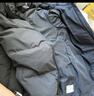 安踏四防科技|速暖羽絨服男士冬季防潑水連帽保暖短款面包服夾克外套 【L碼充絨175g-字母款】棋盤灰-2 L 男175 曬單實(shí)拍圖