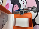 Camei Kiim小ck品牌星空手表女士手表前十名鑲鉆鋼帶輕奢防水生日禮物 C0032-L1藍砂石星空銀-大禮盒 曬單實(shí)拍圖