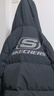 Skechers斯凱奇羽絨服男女童冬季新款白鴨絨長款連帽保暖兒童外套P424K075 曬單實(shí)拍圖