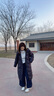 CAMILA KSENIA小白鞋女士2025新款爆款德訓(xùn)鞋運動鞋子百搭透氣阿甘鞋時尚板鞋子 藍色 37 曬單實拍圖