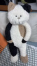 LIV HEART日本貓咪玩偶公仔玩具擺件抱枕娃娃生日七夕禮物 奶酪貓【官方正品】 8×8×10cm 曬單實(shí)拍圖
