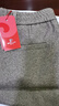 皮爾卡丹（pierre cardin）輕奢高檔中年加厚羊毛呢直筒褲女秋冬季新款高腰保暖抗寒寬松褲子 卡其色 31 2尺4腰圍135至145斤 曬單實拍圖