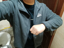 鴻星爾克衛(wèi)衣男搖粒絨內(nèi)膽運(yùn)動服外套長袖加厚開襟開衫抓絨外套休閑上衣 曬單實拍圖