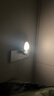 雷士（NVC）節(jié)能LED小夜燈情人節(jié)禮物母嬰喂奶燈光控?zé)舴諊鸁暨^道臥室床頭燈 【充電款】時(shí)鐘顯示-三檔調(diào)光 曬單實(shí)拍圖