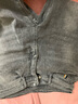 高端牛仔褲男士秋冬新款韓版灰色彈力修身顯瘦百搭休閑小腳長(cháng)褲子 D827黑灰色 31 建議120-130斤 曬單實(shí)拍圖