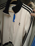 阿迪達(dá)斯（adidas）三葉草男裝女裝 2025春新款運(yùn)動(dòng)服戶外防風(fēng)夾克跑步健身訓(xùn)練外套 白色/經(jīng)典三條紋/曬圖退10 M 曬單實(shí)拍圖
