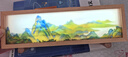 喜進門千里江山圖故宮拍拍燈創(chuàng)意桌面擺件燈光畫文創(chuàng)禮品小夜燈生日禮物 A款-千里江山圖 亞克力+畫芯尺寸26.4*9.5cm 曬單實拍圖