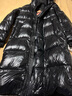 鴨鴨（YAYA）王一博黑標鵝系列鵝絨羽絨服男女冬季新款過(guò)膝長(cháng)款極寒加厚外套 黑色 （西伯利亞鵝絨） S /165【鵝絨充323克】 曬單實(shí)拍圖