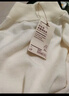 無印良品（MUJI）女式 天竺 可水洗 半高領毛衣 長袖針織衫  BAG14A2A 米白色 XS 150/76A 曬單實拍圖