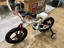 優(yōu)貝（RoyalBaby）兒童自行車單車腳踏車4-6-12歲童車男女山地鎂合金星際飛車 活力白 14寸/英寸（全包鏈罩） 曬單實(shí)拍圖